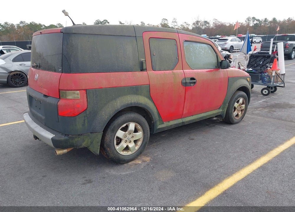 2005 HONDA ELEMENT EX VIN: 5J6YH28685L019895