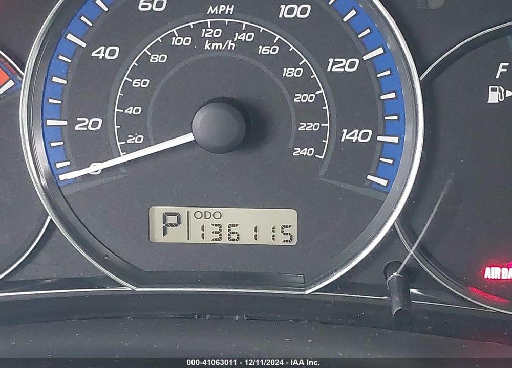 2012 SUBARU FORESTER 2.5X VIN: JF2SHABC6CH434221