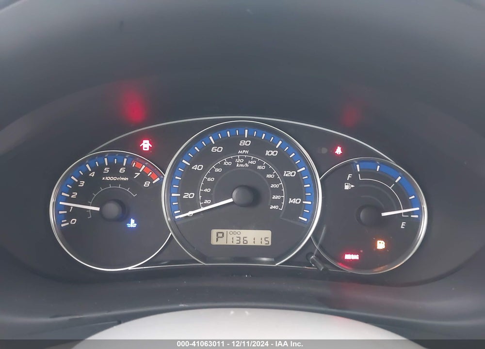 2012 SUBARU FORESTER 2.5X VIN: JF2SHABC6CH434221