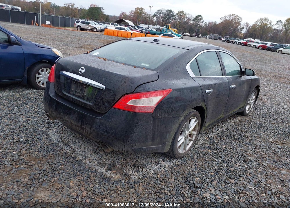 2009 NISSAN MAXIMA 3.5 SV VIN: 1N4AA51E99C849103