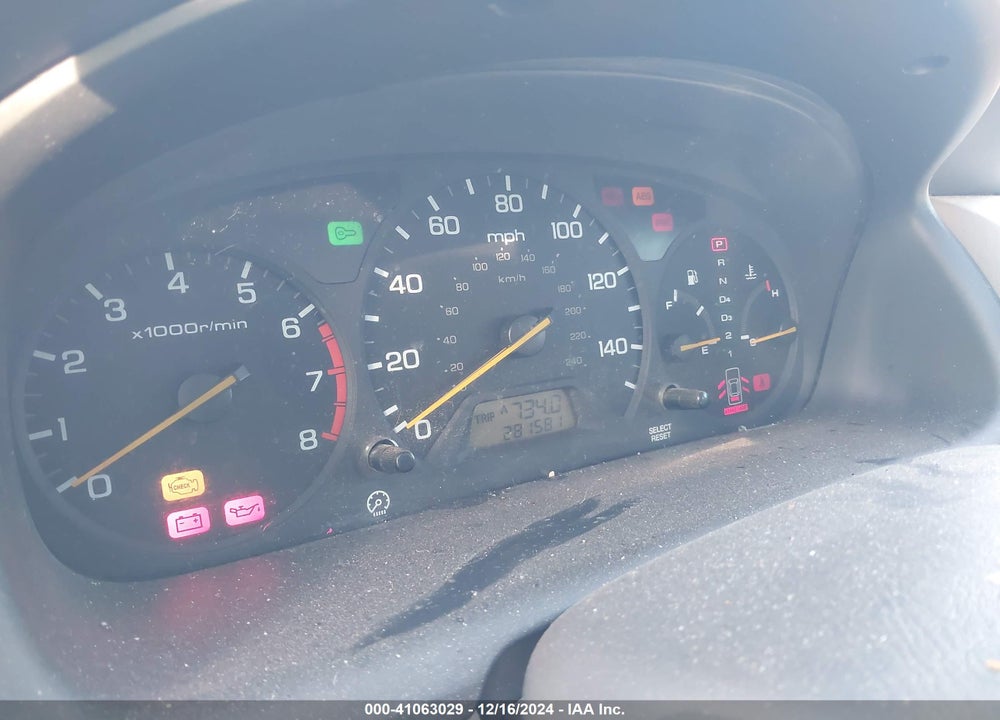 2000 HONDA ACCORD 3.0 EX VIN: 1HGCG1653YA060136