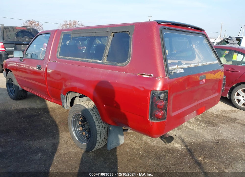 1991 TOYOTA PICKUP 1/2 TON SHORT WHEELBASE VIN: JT4RN81A1M0060082