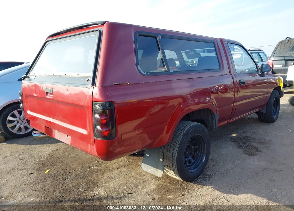 1991 TOYOTA PICKUP 1/2 TON SHORT WHEELBASE VIN: JT4RN81A1M0060082