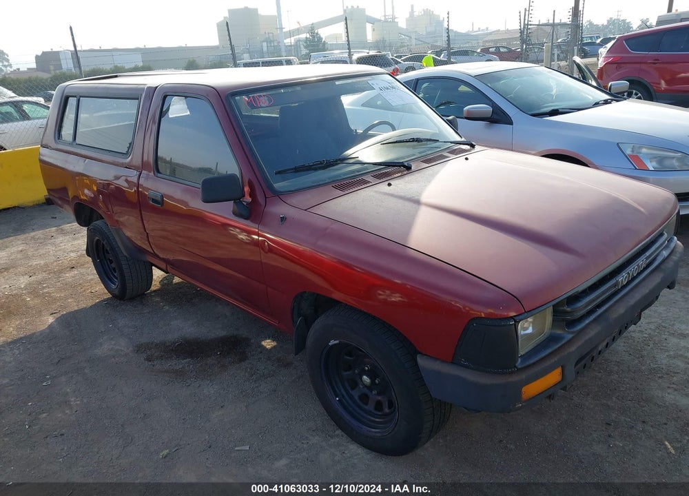 1991 TOYOTA PICKUP 1/2 TON SHORT WHEELBASE VIN: JT4RN81A1M0060082