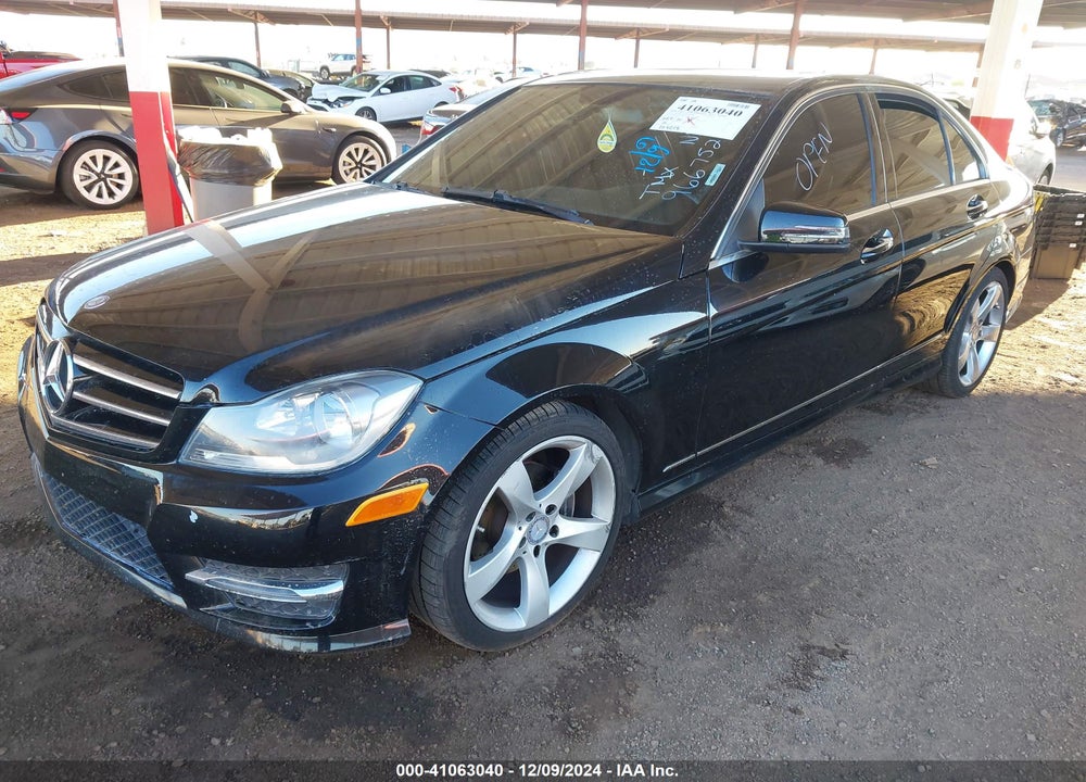 2014 MERCEDES-BENZ C CLASS VIN: WDDGF4HB7EA966752