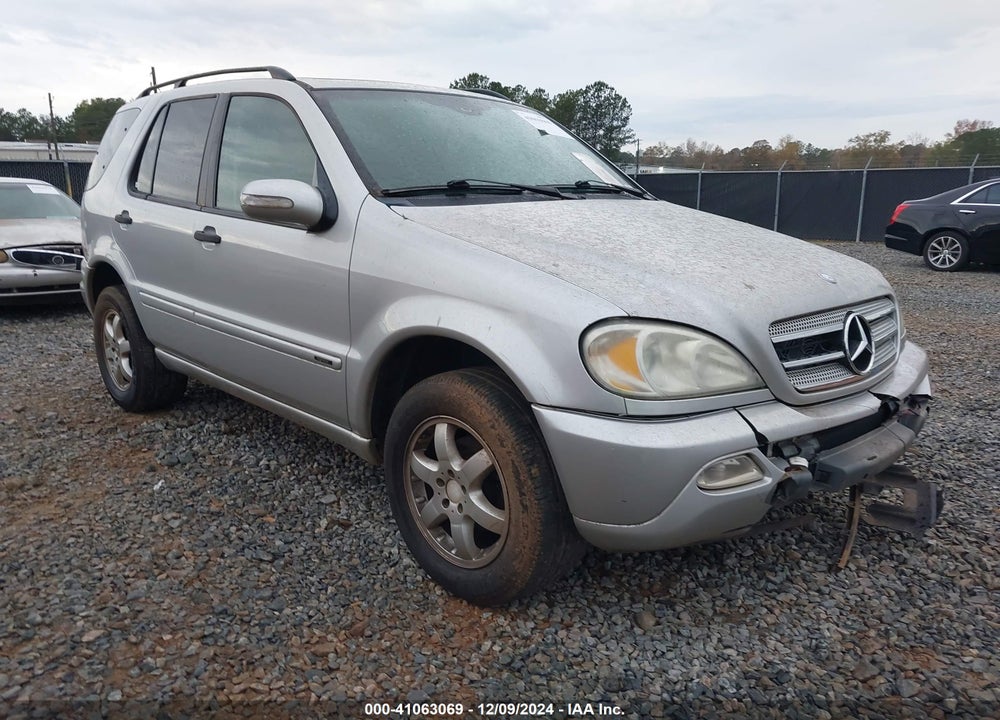 2003 MERCEDES-BENZ ML 350 VIN: 4JGAB57EX3A427385
