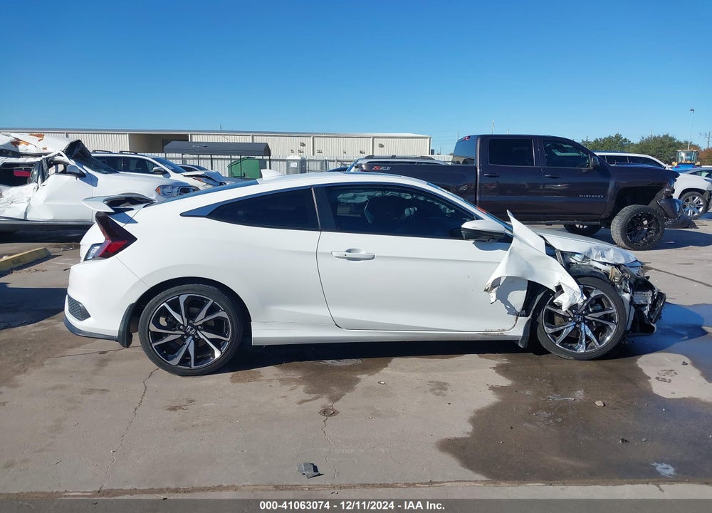 2019 HONDA CIVIC SI VIN: 2HGFC3A5XKH753287