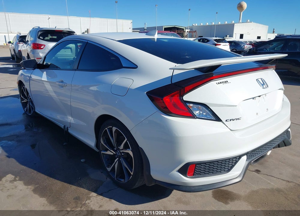 2019 HONDA CIVIC SI VIN: 2HGFC3A5XKH753287
