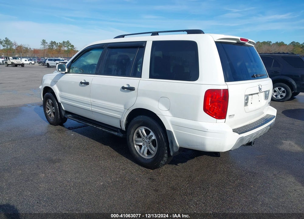 2004 HONDA PILOT EX-L VIN: 2HKYF18574H505713