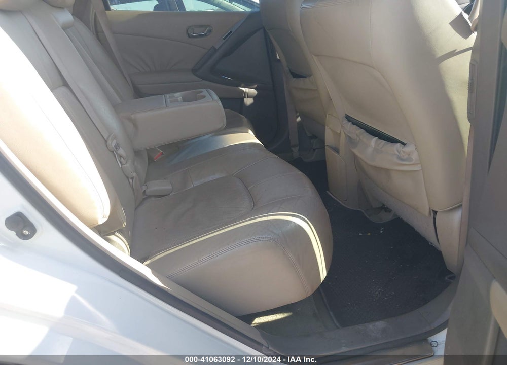 2010 NISSAN MURANO SL VIN: JN8AZ1MU3AW007394