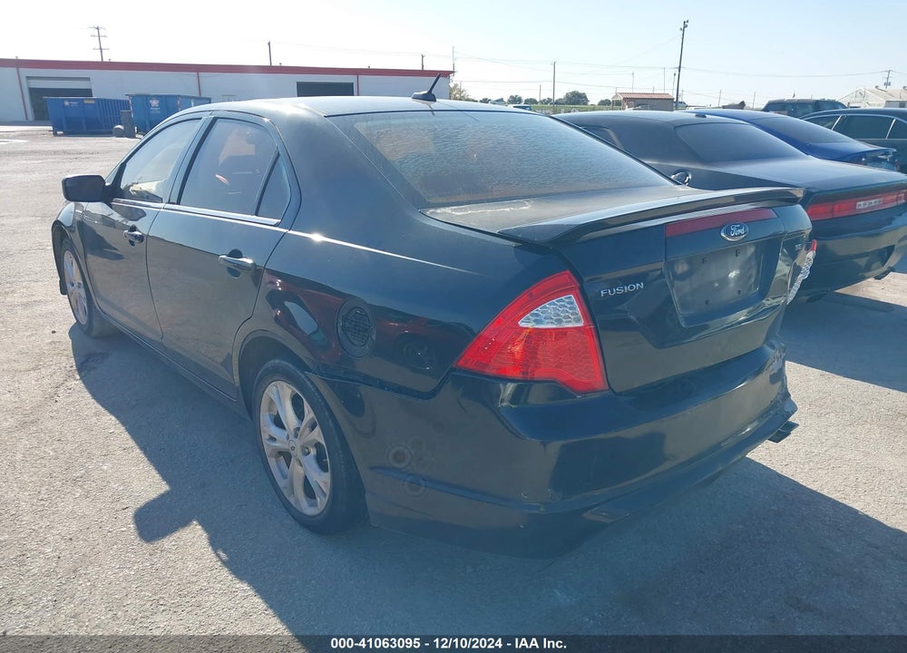 2012 FORD FUSION VIN: 3FAHP0HA5CR377204