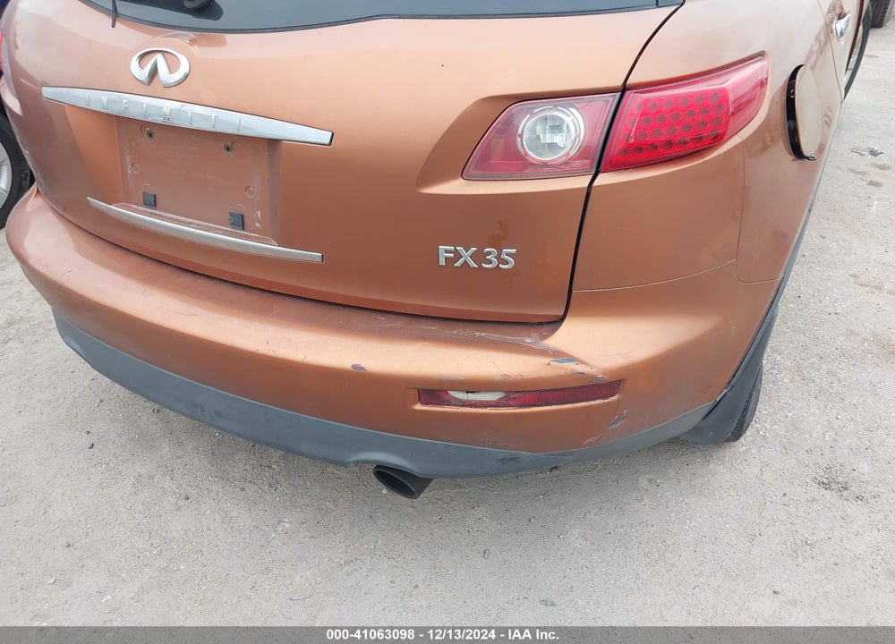 2003 INFINITI FX35 VIN: JNRAS08W43X202679