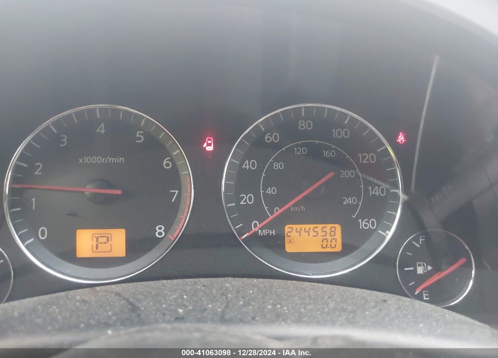 2003 INFINITI FX35 VIN: JNRAS08W43X202679