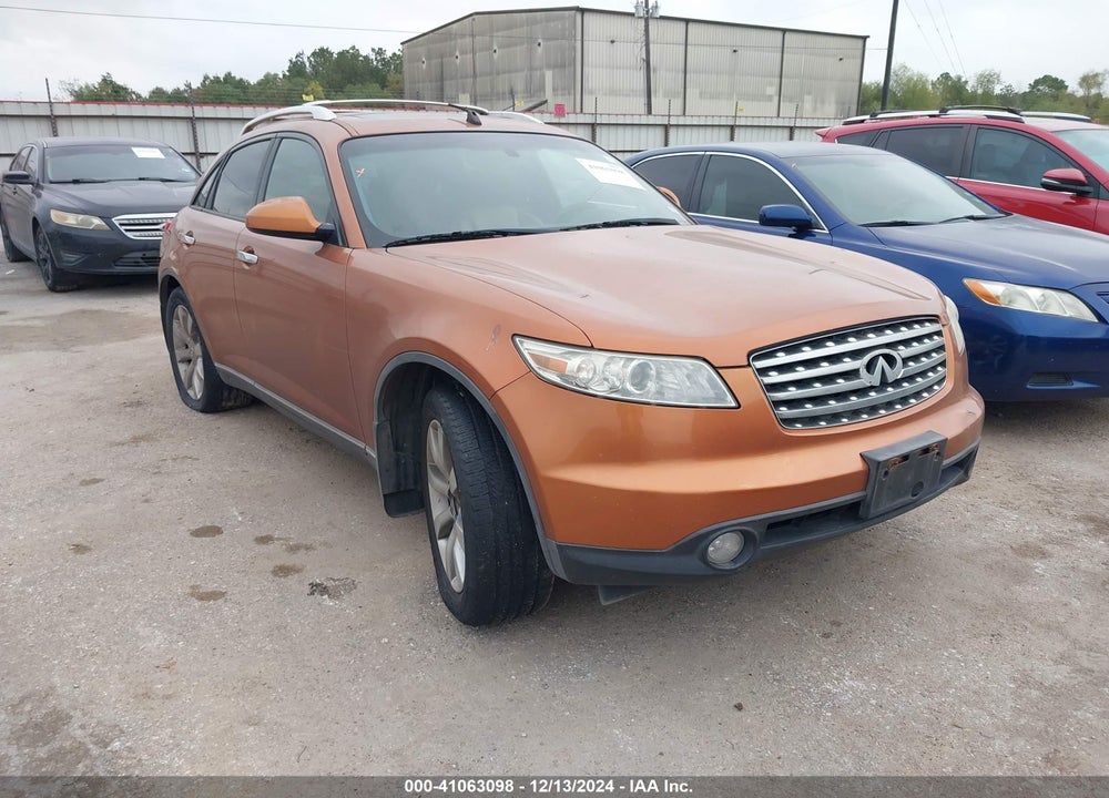 2003 INFINITI FX35 VIN: JNRAS08W43X202679