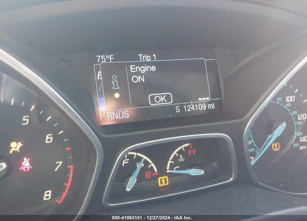 2014 FORD FOCUS TITANIUM VIN: 1FADP3J28EL161304