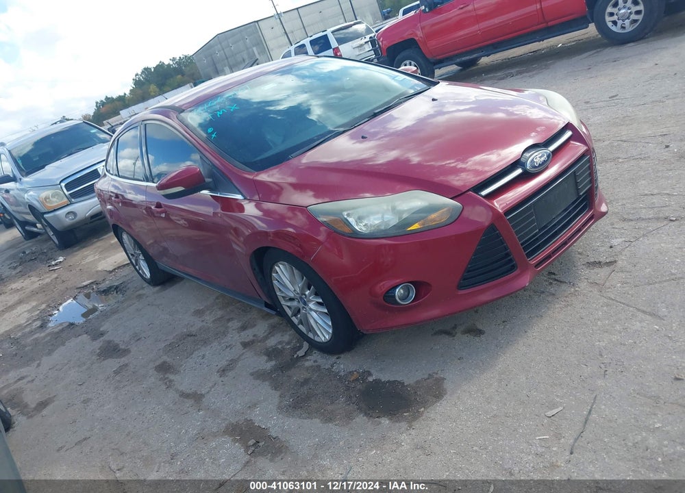 2014 FORD FOCUS TITANIUM VIN: 1FADP3J28EL161304