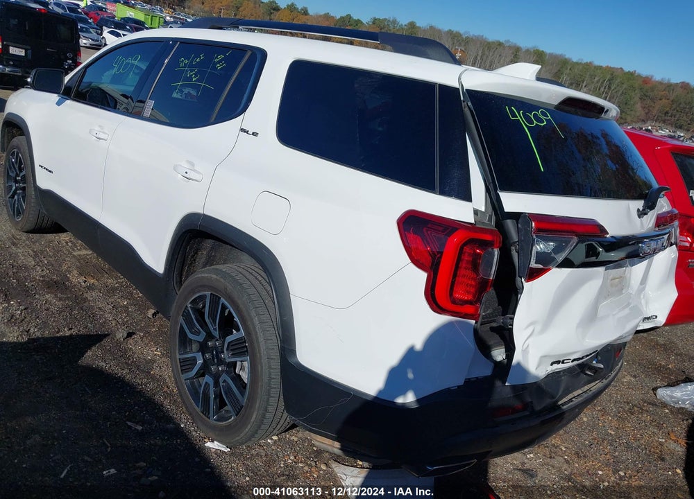 2021 GMC ACADIA AWD SLE VIN: 1GKKNRLS9MZ210307