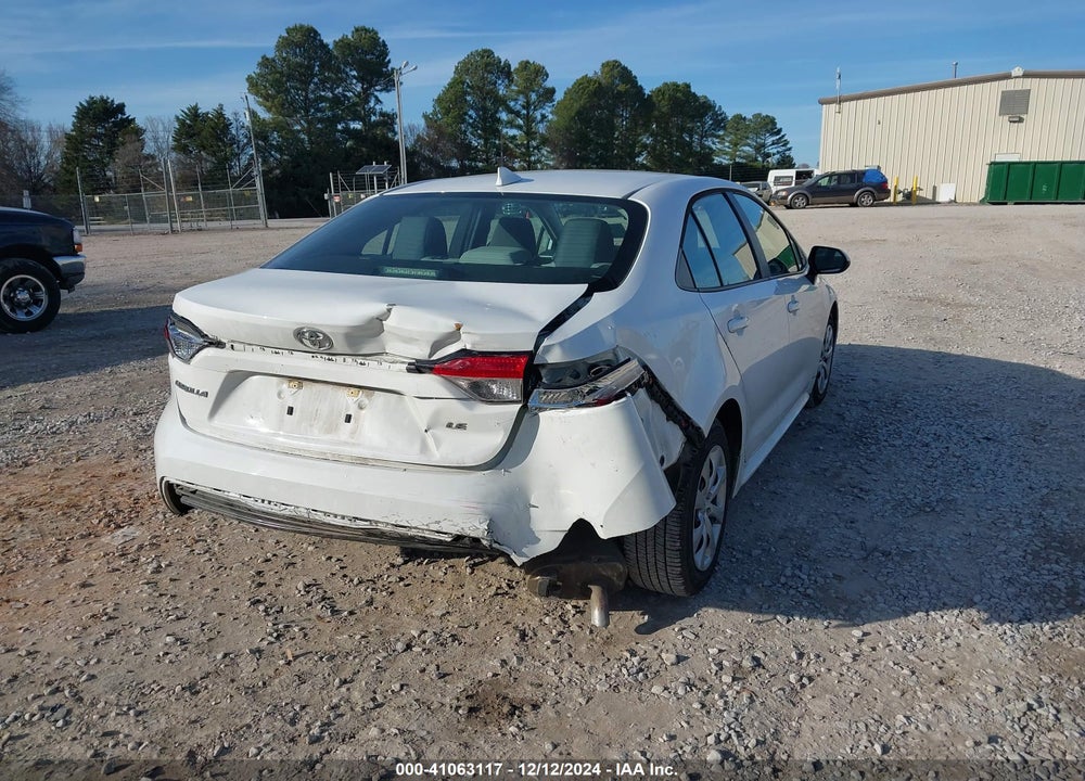 2023 TOYOTA COROLLA LE VIN: 5YFB4MDE2PP002486