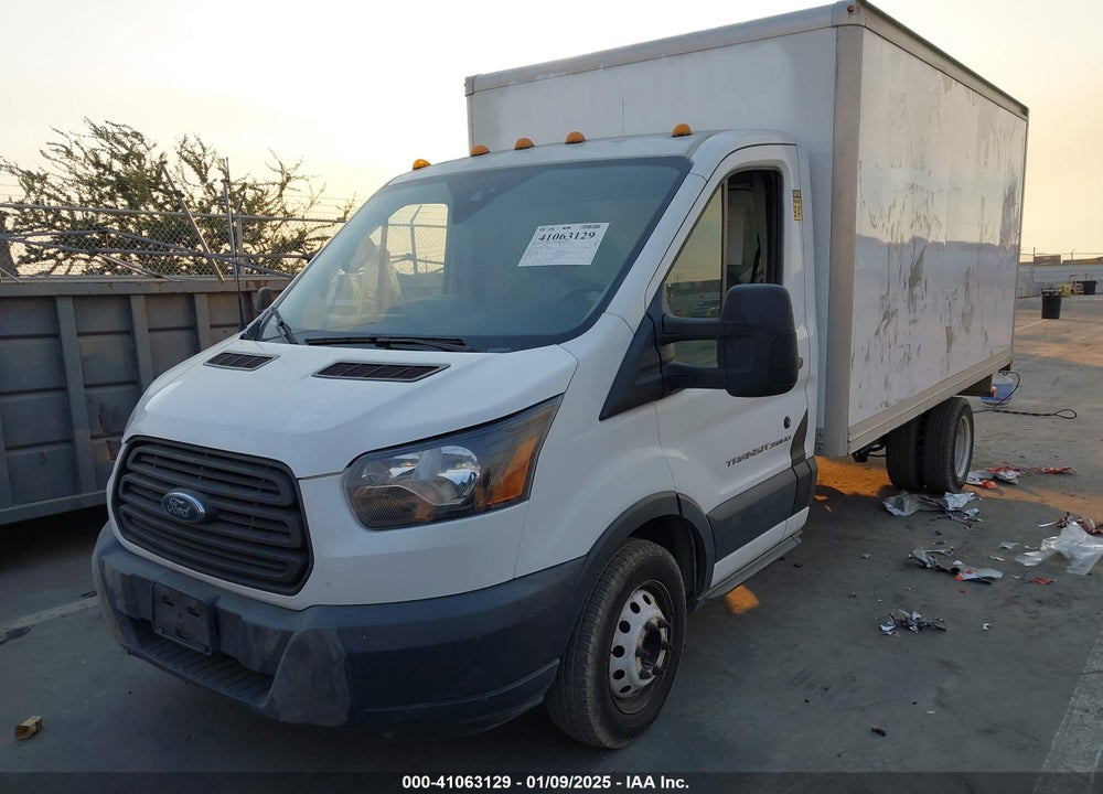 2018 FORD TRANSIT-350 CAB VIN: 1FDBF8ZM7JKA65912