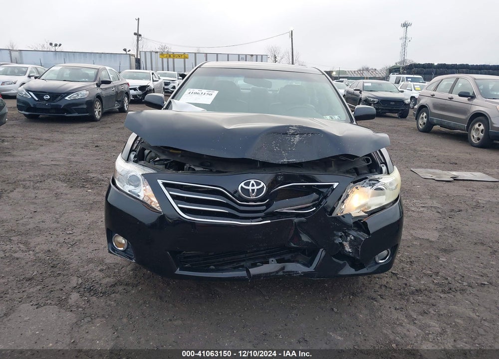 2010 TOYOTA CAMRY XLE V6 VIN: JTNBK3EK3A3046156