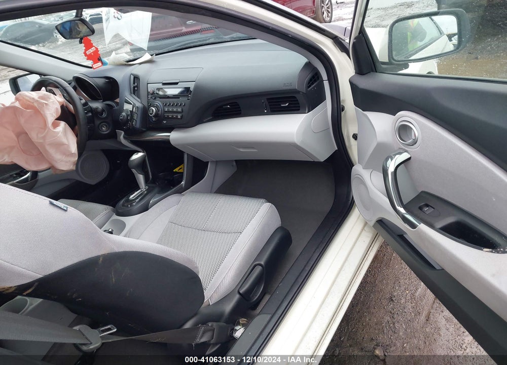 2012 HONDA CR-Z VIN: JHMZF1D67CS002393