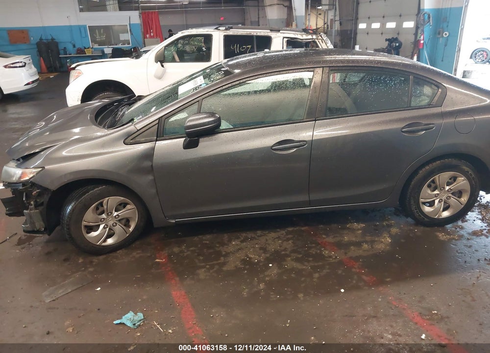 2015 HONDA CIVIC LX VIN: 19XFB2F55FE291047
