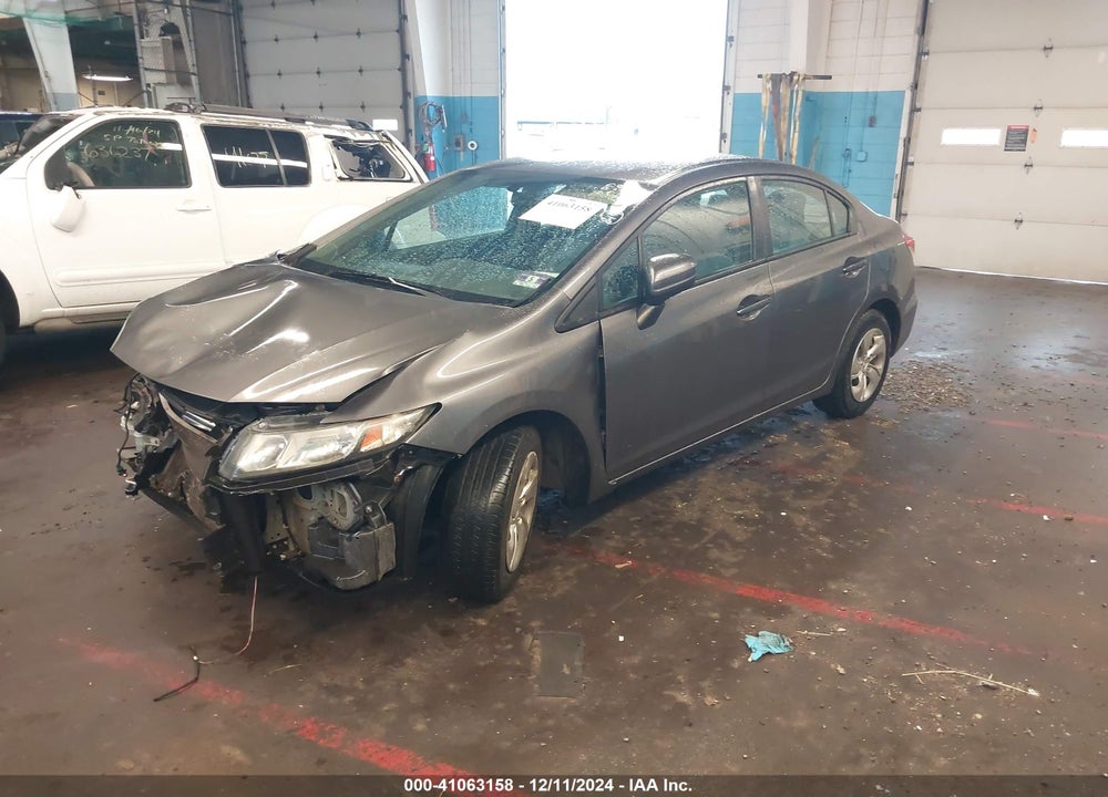 2015 HONDA CIVIC LX VIN: 19XFB2F55FE291047