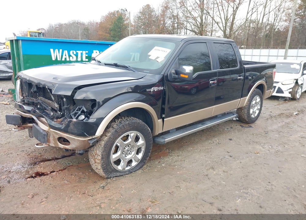 2014 FORD F-150 LARIAT VIN: 1FTFW1EF3EKD97100