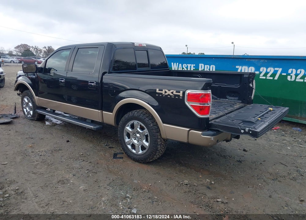2014 FORD F-150 LARIAT VIN: 1FTFW1EF3EKD97100