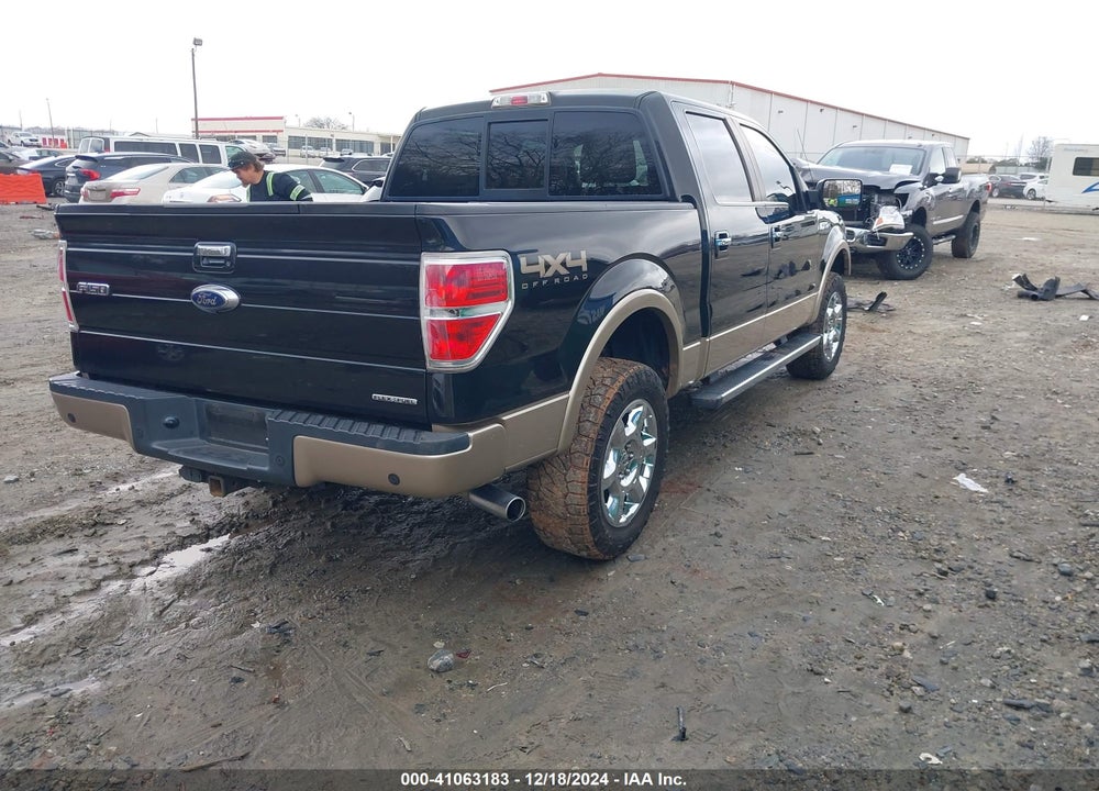 2014 FORD F-150 LARIAT VIN: 1FTFW1EF3EKD97100