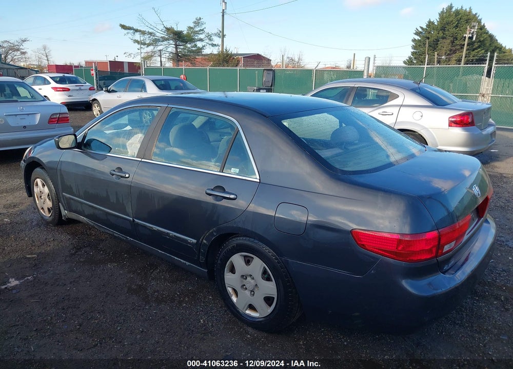 2005 HONDA ACCORD 2.4 LX VIN: 1HGCM56465A101684