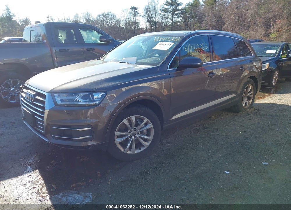2017 AUDI Q7 3.0T PREMIUM VIN: WA1LAAF76HD018473