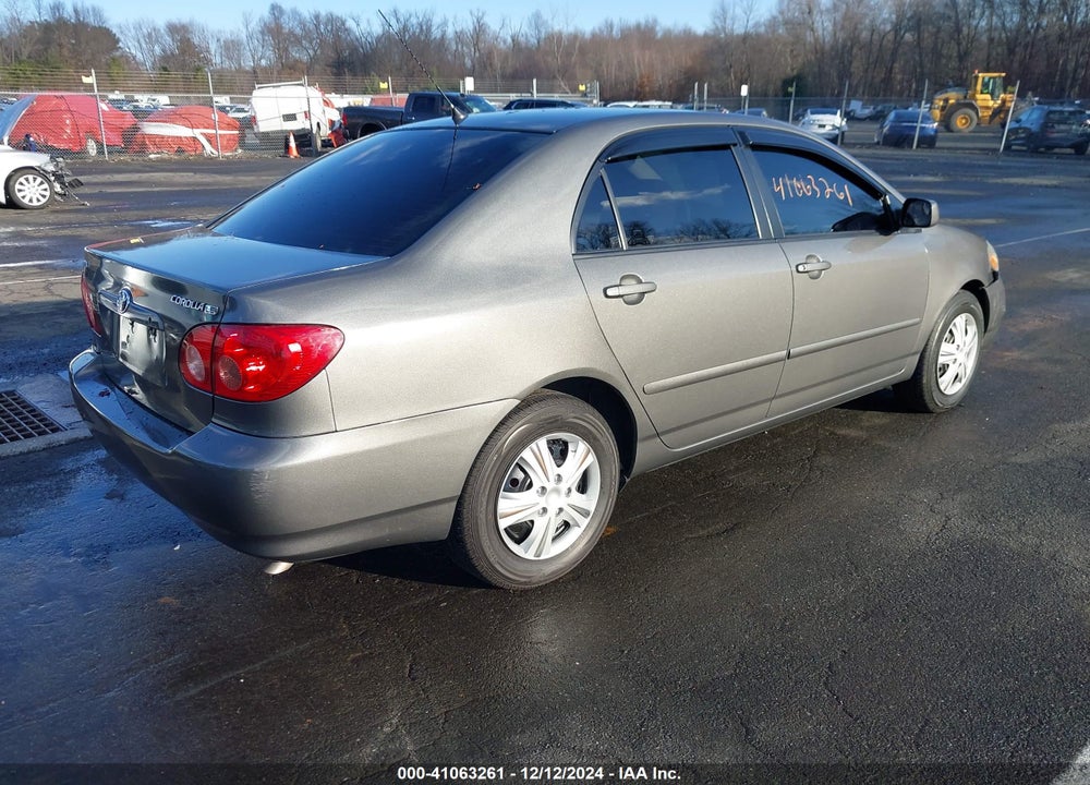 2007 TOYOTA COROLLA LE VIN: 2T1BR30E67C854339