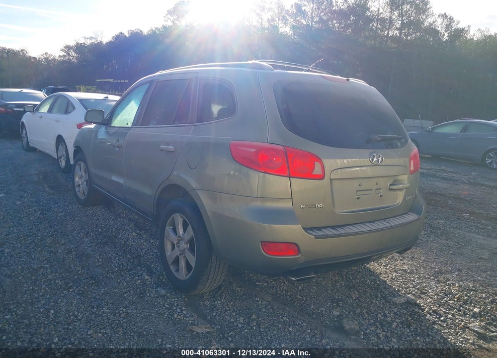 2007 HYUNDAI SANTA FE LIMITED/SE VIN: 5NMSH13E47H025282
