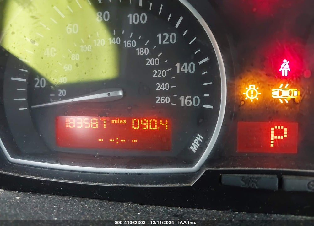 2007 BMW X3 3.0SI VIN: WBXPC934X7WF24391
