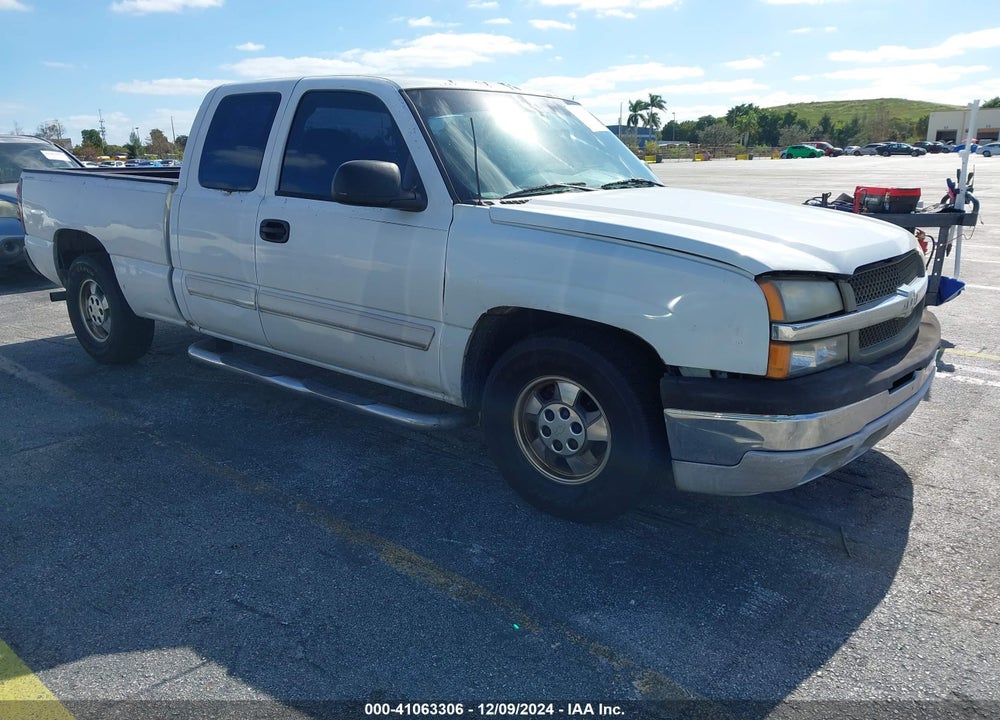 2004 CHEVROLET SILVERADO 1500 LS VIN: 2GCEC19V341101996