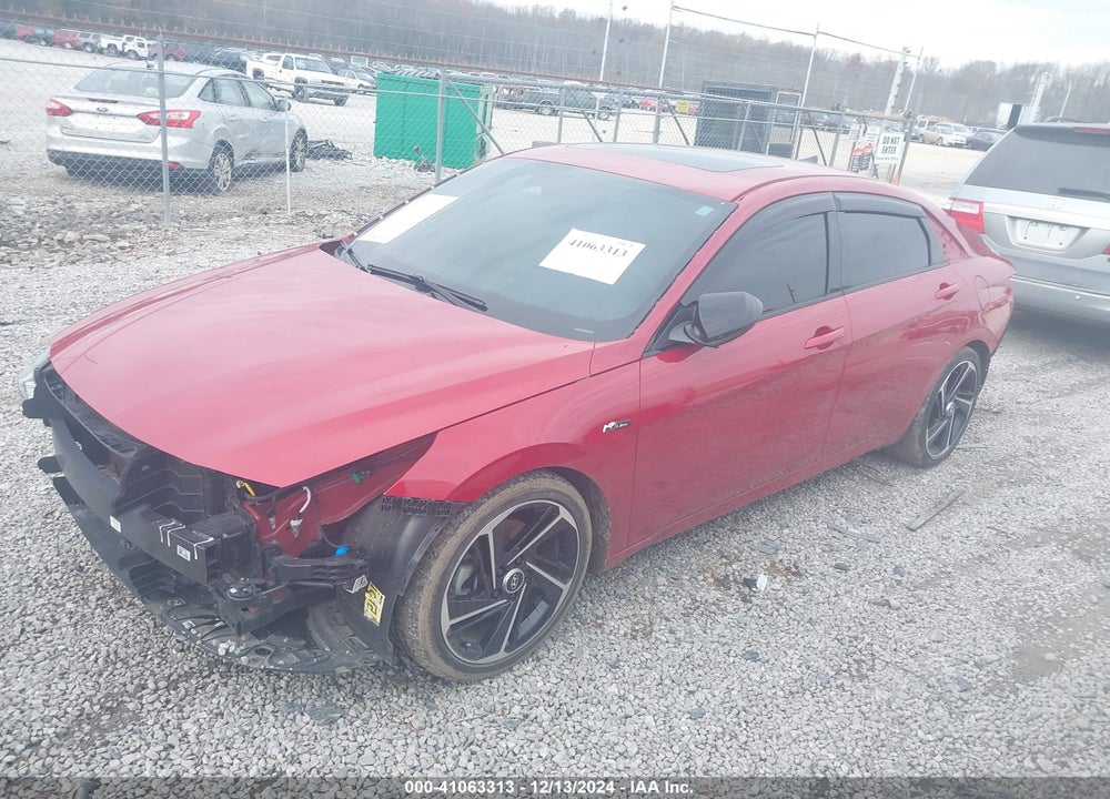 2023 HYUNDAI ELANTRA N LINE VIN: KMHLR4AF9PU475108