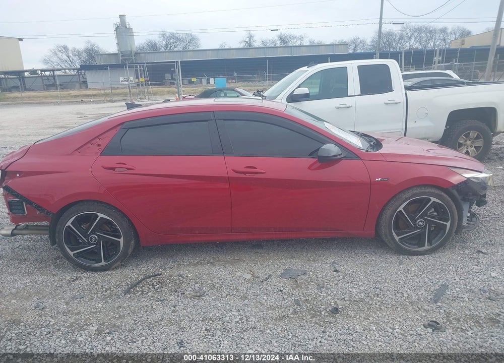 2023 HYUNDAI ELANTRA N LINE VIN: KMHLR4AF9PU475108