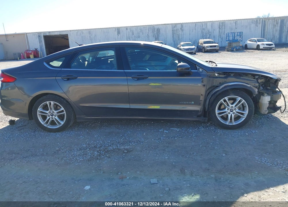 2018 FORD FUSION HYBRID S VIN: 3FA6P0UU3JR122376