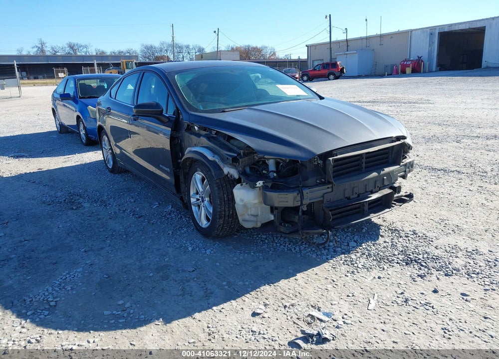 2018 FORD FUSION HYBRID S VIN: 3FA6P0UU3JR122376