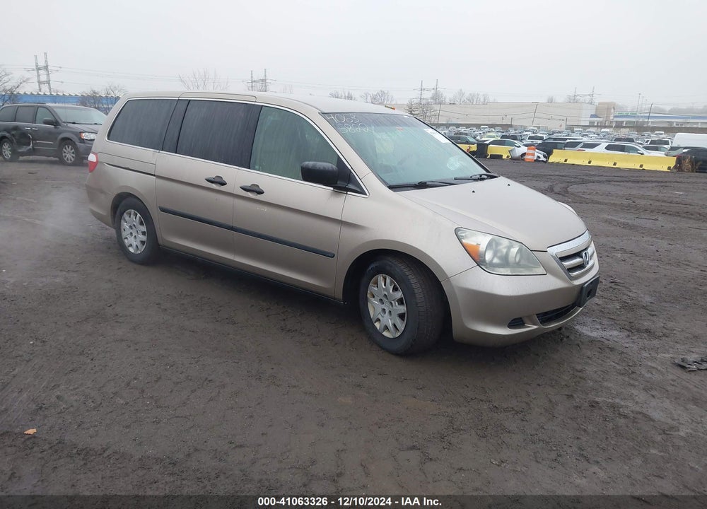 2005 HONDA ODYSSEY LX VIN: 5FNRL38285B101494