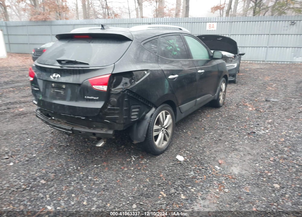 2014 HYUNDAI TUCSON LIMITED VIN: KM8JU3AG8EU815063