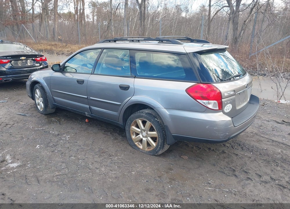 2008 SUBARU OUTBACK 2.5I/2.5I L.L. BEAN EDITION VIN: 4S4BP61C487367062