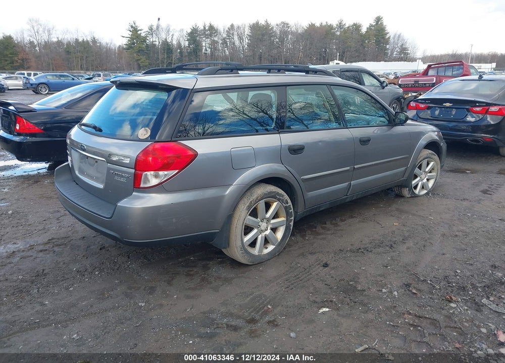 2008 SUBARU OUTBACK 2.5I/2.5I L.L. BEAN EDITION VIN: 4S4BP61C487367062