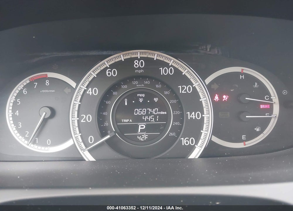 2015 HONDA ACCORD EX-L VIN: 1HGCR2F81FA034190
