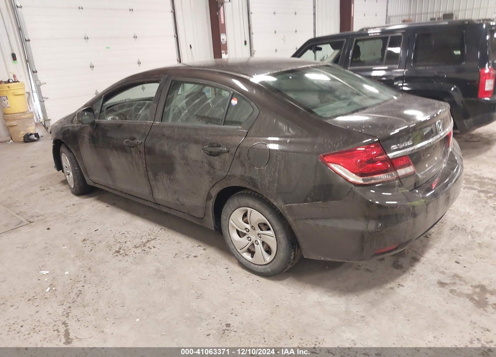 2013 HONDA CIVIC LX VIN: 2HGFB2F52DH547146