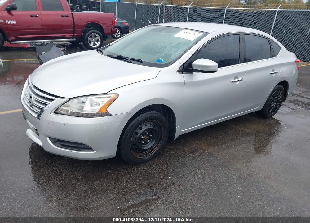2013 NISSAN SENTRA SV VIN: 3N1AB7AP8DL656980
