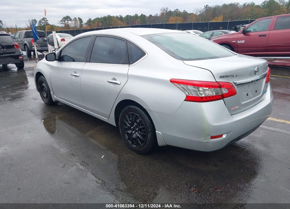 2013 NISSAN SENTRA SV VIN: 3N1AB7AP8DL656980