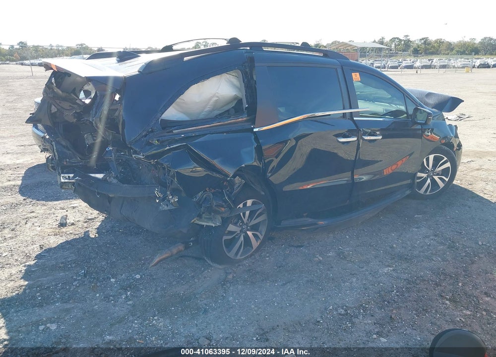 2022 HONDA ODYSSEY TOURING VIN: 5FNRL6H86NB067822