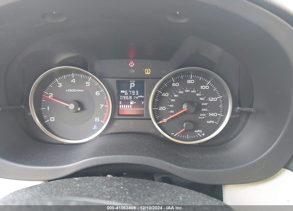 2015 SUBARU IMPREZA 2.0I VIN: JF1GJAA68FH014166